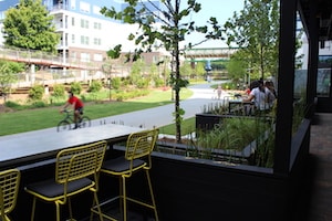 Cold Beer restaurant patio