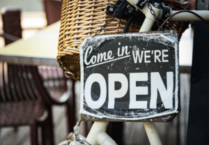 Open Sign for innovation 