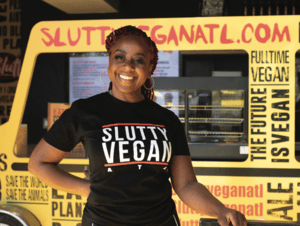 Pinky Cole, veganism advocate and founder of Slutty Vegan