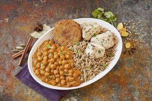 Curry bowl at Sankranti.