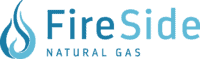Fireside Natural Gas blue logo