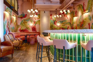 Interior shot of Atrium's Parlor. Photo by Angie Webb.