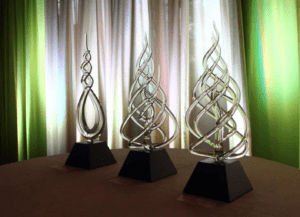 GRACE Awards trophies