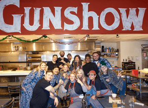 Melissa Libby & Associates team outing to Gunshow.