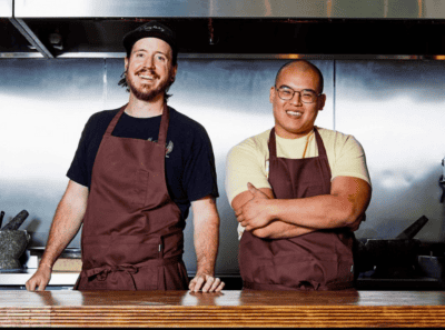 Rod Lassiter & Parnass Savang of Talat Market.