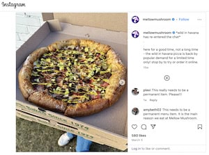 Mellow Mushroom Instagram Post